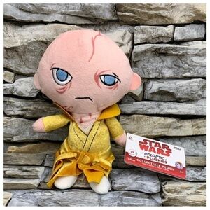 2017 Supreme Leader Snoke Funko Star Wars Last Jedi Galactic Plushie Doll Disney